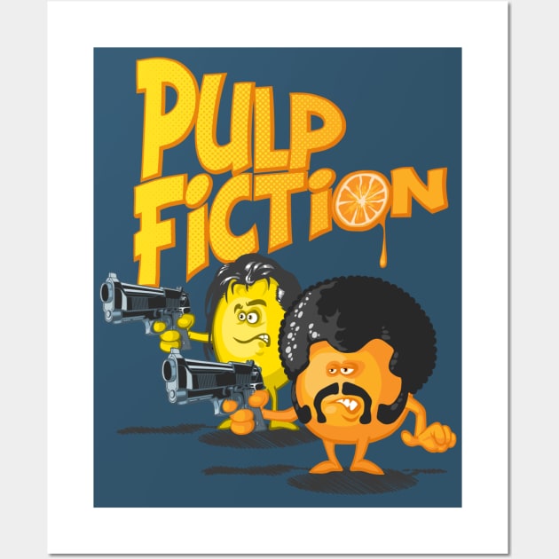 Pulp fiction Wall Art by Patrol